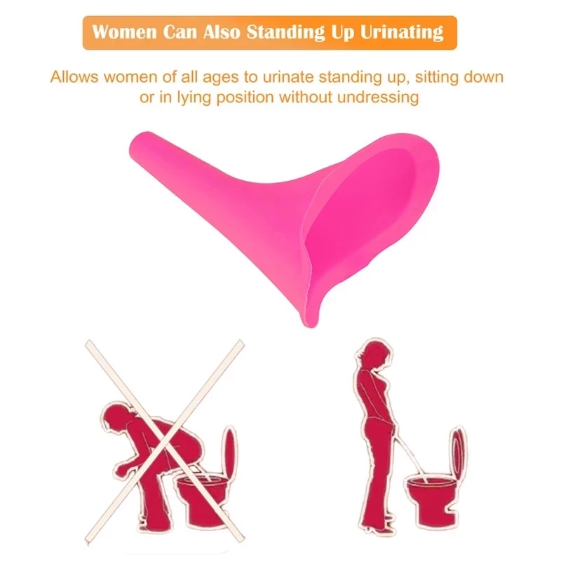 10pcs Mini Wc Standing Urinals Unisex Self-driving Tours Artifact Women  Girl Female Urinal Hygienic Travel Toilet Injured People - Urinals -  AliExpress