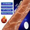 Realistic Electric Dildo Vibrator For Women 10 Speeds Thrusting Swing Silicone Suction Cup Big Dildo G Point Sex Toys For Adults 1