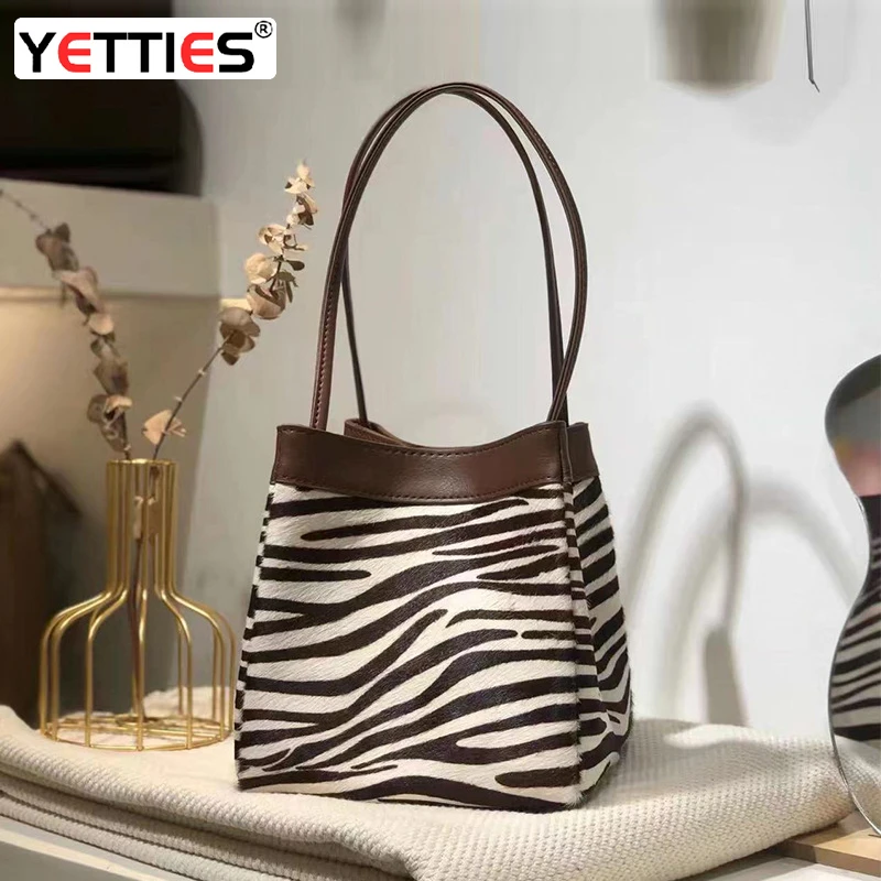 Yetties Square Plaid Ladies Horse Hair Tote 2022 New Leather Small Square  Bag Fashion Wings Bag Market Bag Bucket Bag - Shoulder Bags - AliExpress