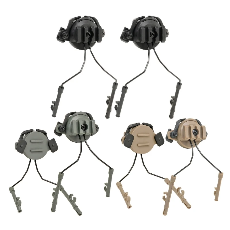 

Headset Holder Fast Helmets Rails Adapter Set for 19-21mm Adjustable Bracket
