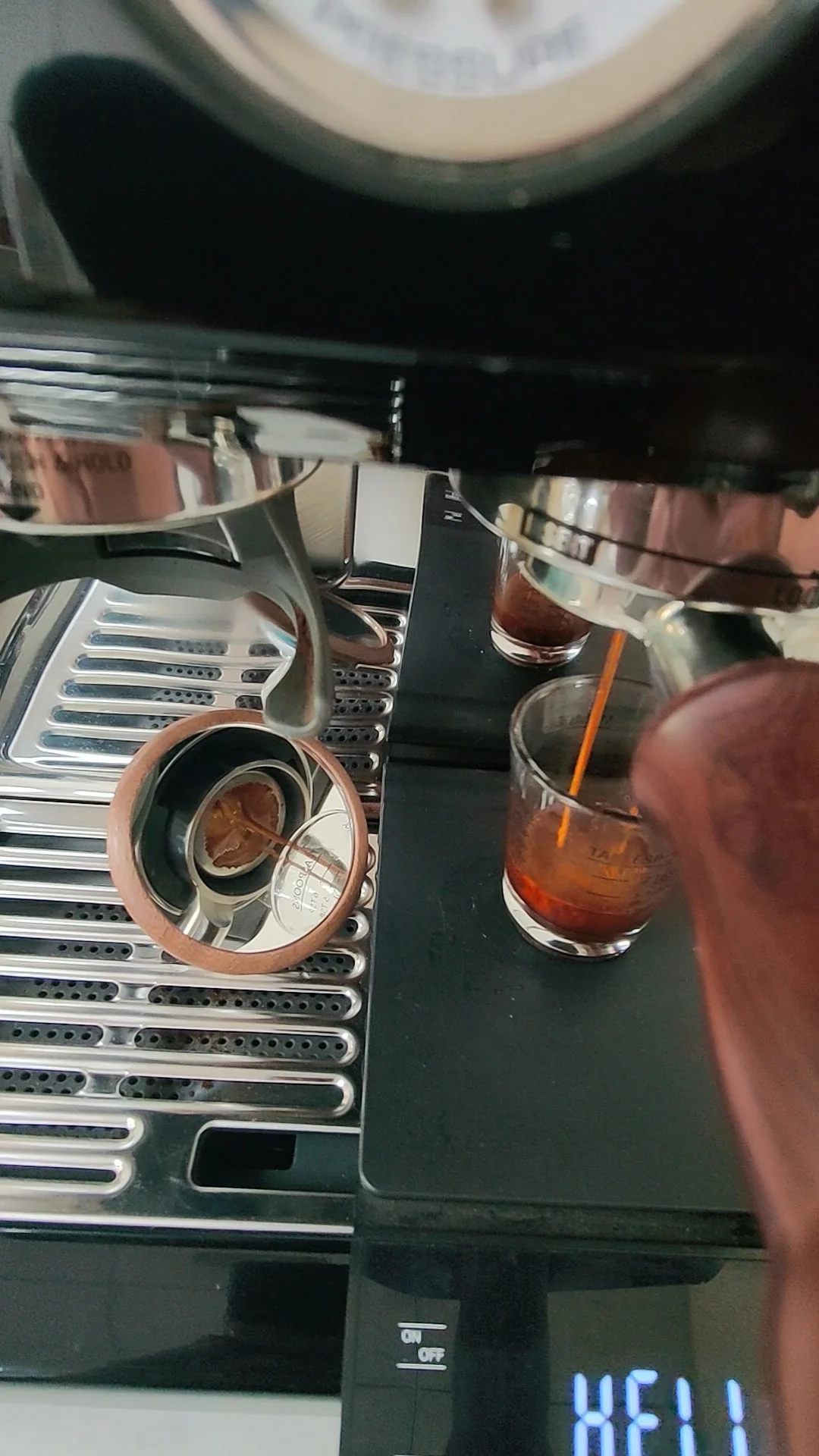 Espresso Schuss Spiegel Kaffee Extraktion Spiegel Beobachtung reflektierend für bodenlose Sieb träger Barista Zubehör Kaffee Werkzeuge – Detail 13