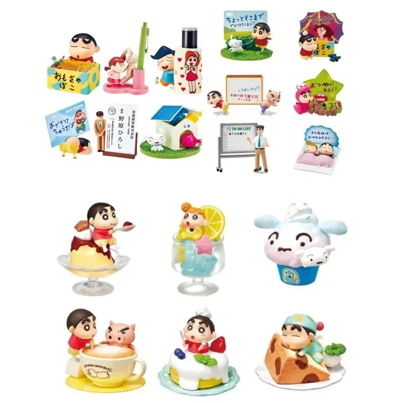 

Crayon Shin-chan Kazama Tōru Ornaments Sakurada Nene Table Top Decoration Stationery Assistant Garage Kits Holiday Gift Toys