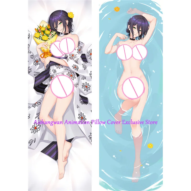 

Dakimakura Anime Pillow Cover Chainsaw Reze Double Sided Print 2Way Cushion Bedding Festival Gifts Gifts