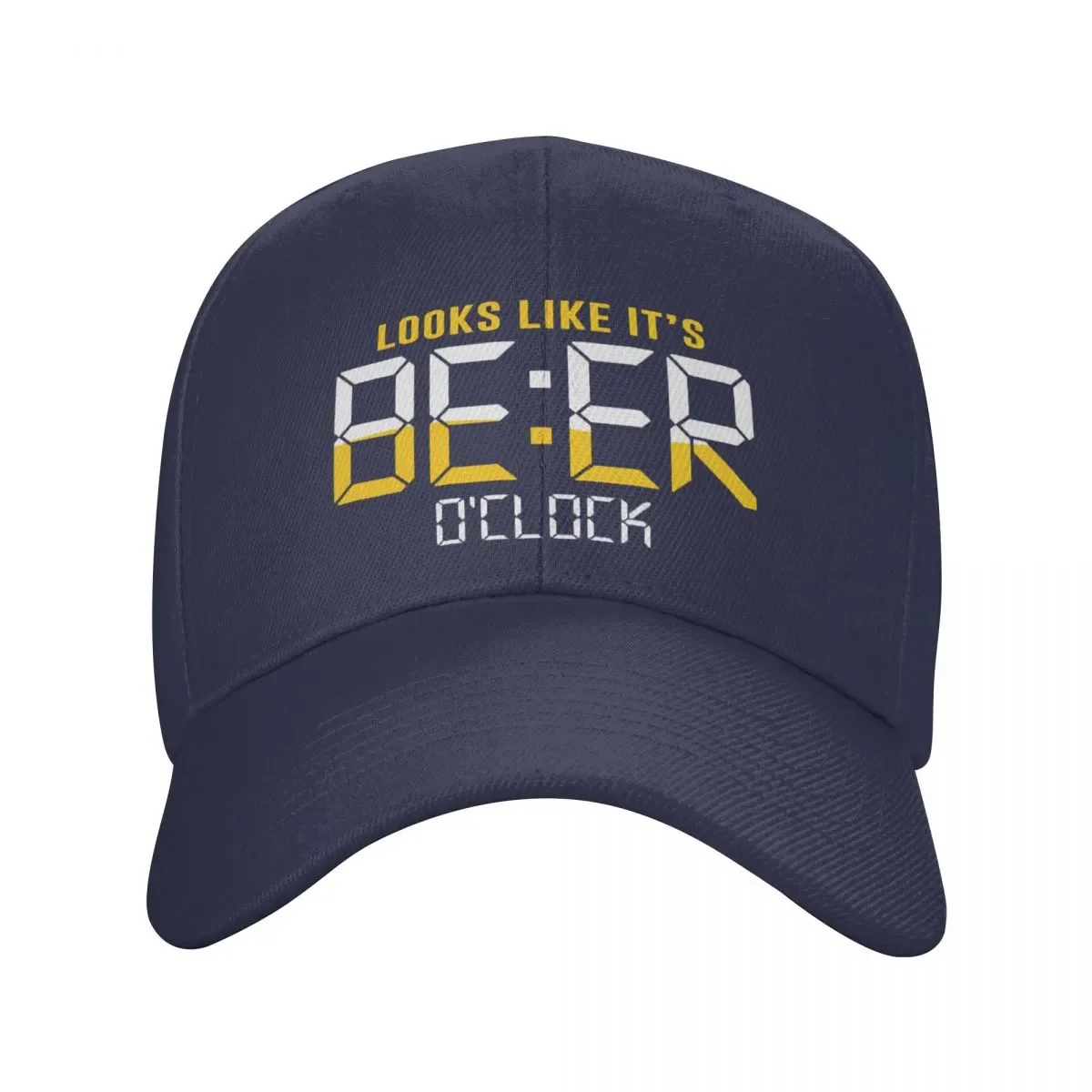 

Бейсболка Мужская/женская, регулируемая бейсболка с надписью Its Beer Oclock, уличная одежда, летняя кепка