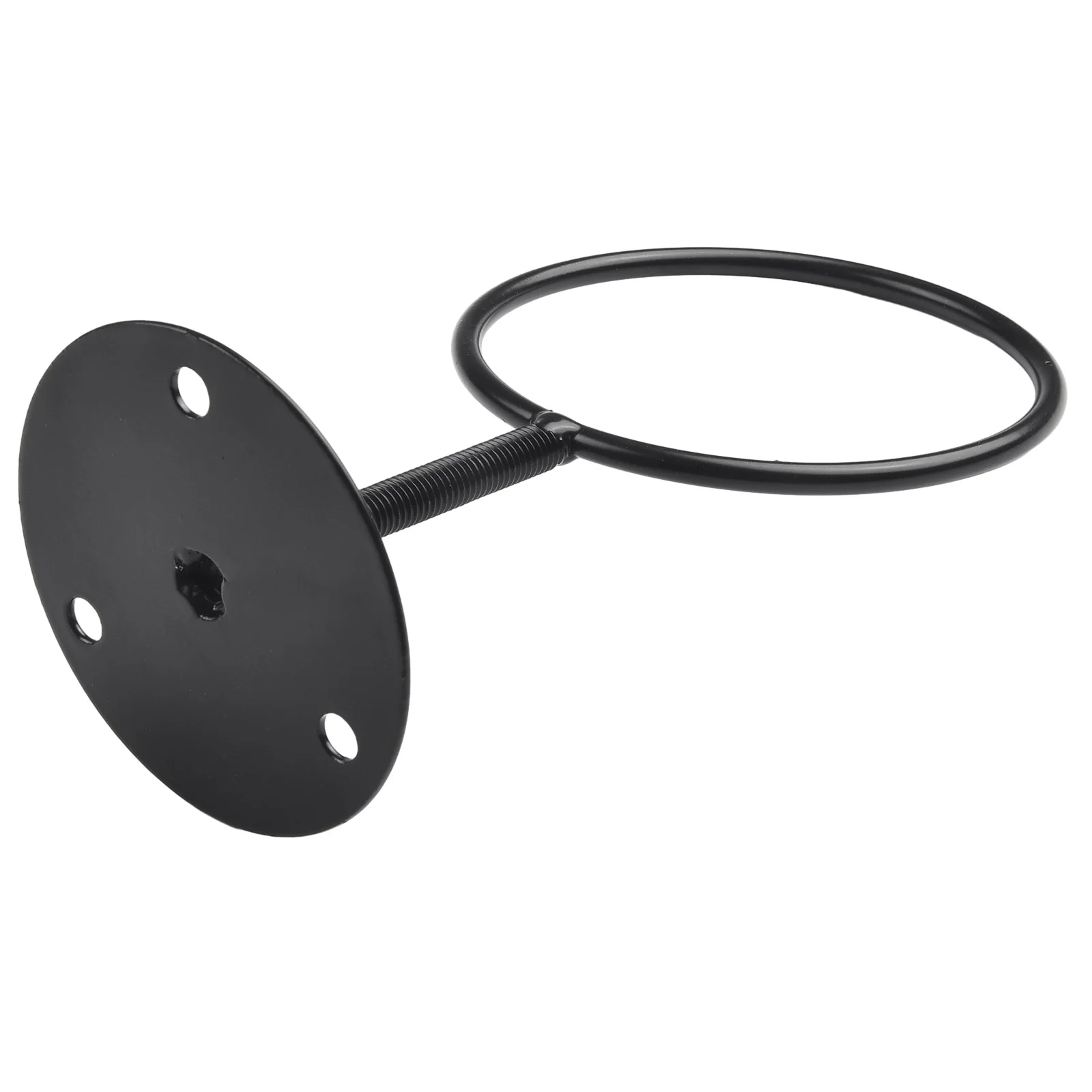 Basketball Ball Holder 12.5cm/4.9in Diameter 24cm/9.4inch Length Black Multifunctional For Football Rugby Ball