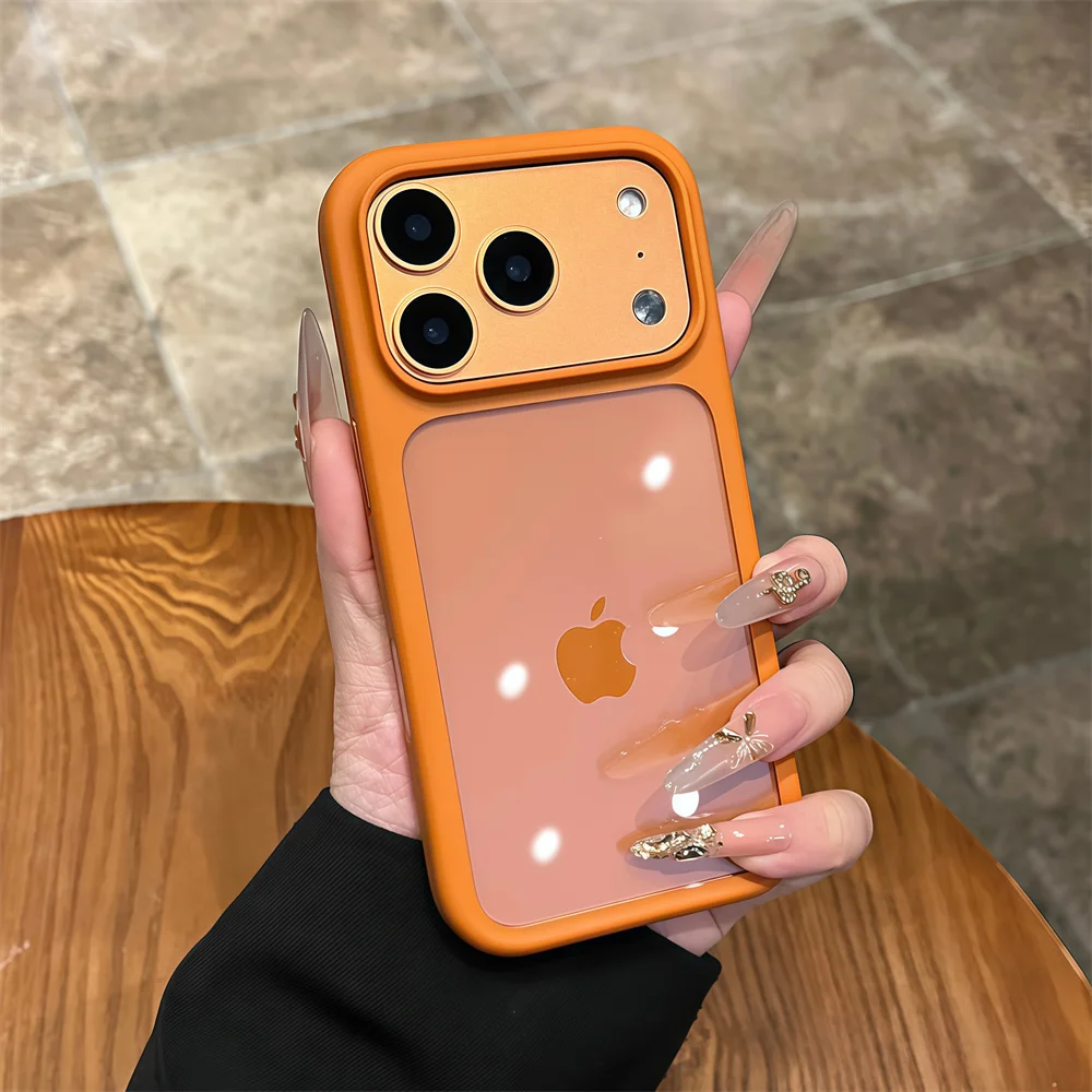 Advanced Silicone Soft Edge Transparent Shockproof Phone Cover Gift