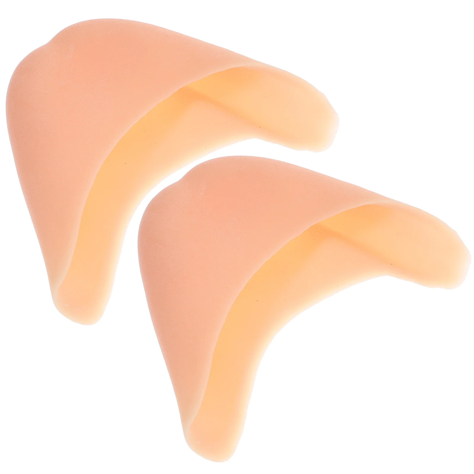 

A Pair of Silicon Ballet Shoes Toe Caps wear-resistant Toe Pads Pro Pointe Dance Shoes Caps Forefoot Toe Protector Gel universal
