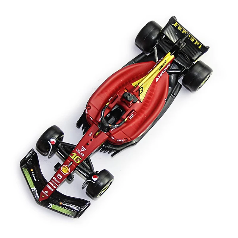 Bburago 1:43 F1 Ferrari F1-75 75Th Anniversary SF21 Sf1000 #16 Leclerc #55 Sainz Monza Italian Alloy Diecast Car Model Toy Gift 5
