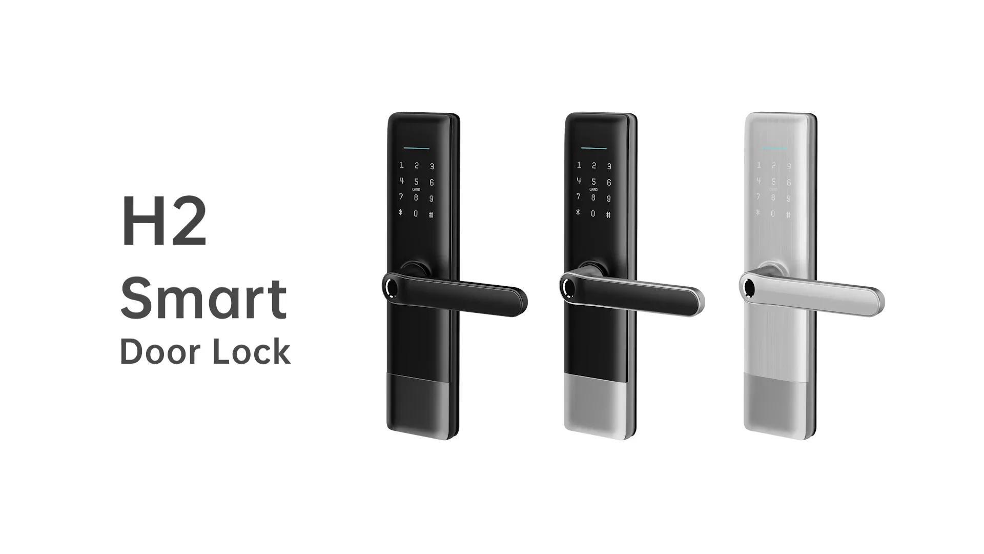 

Morden style anti-theft suitable indoor BLE APP Wifi Electric Smart Door Lock