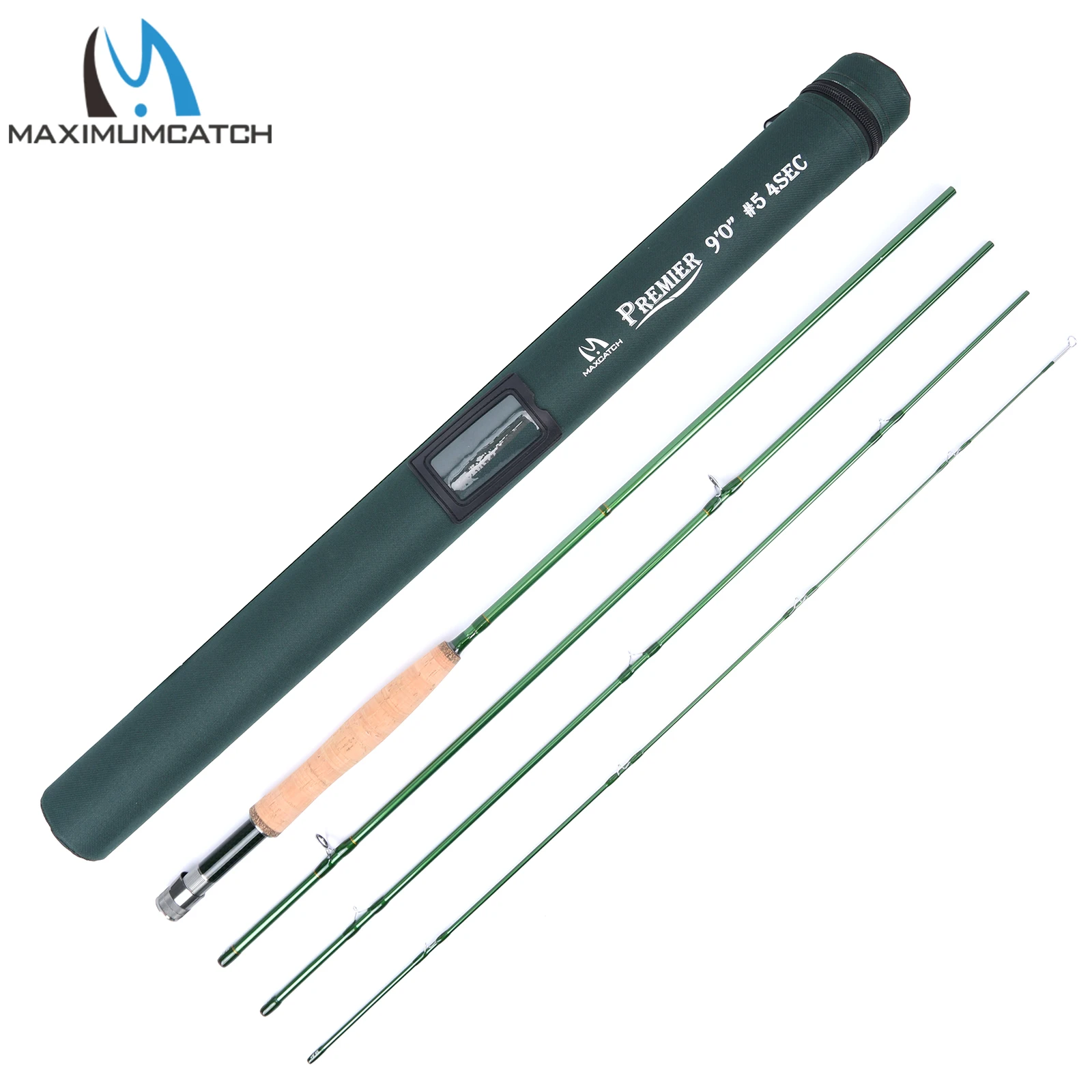 Maximumcatch 312wt 2.7m Fly Fishing Rod Portable 4section Carbon Fiber