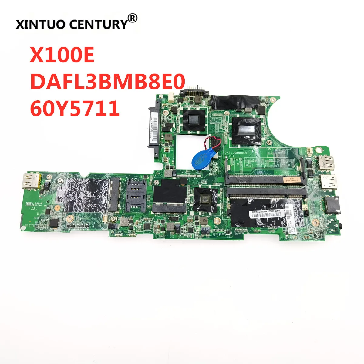 

Материнская плата для ноутбука LENOVO Thinkpad X100E AMGMV400 60Y5711, материнская плата для ноутбука DAFL3BMB8E0 DDR2