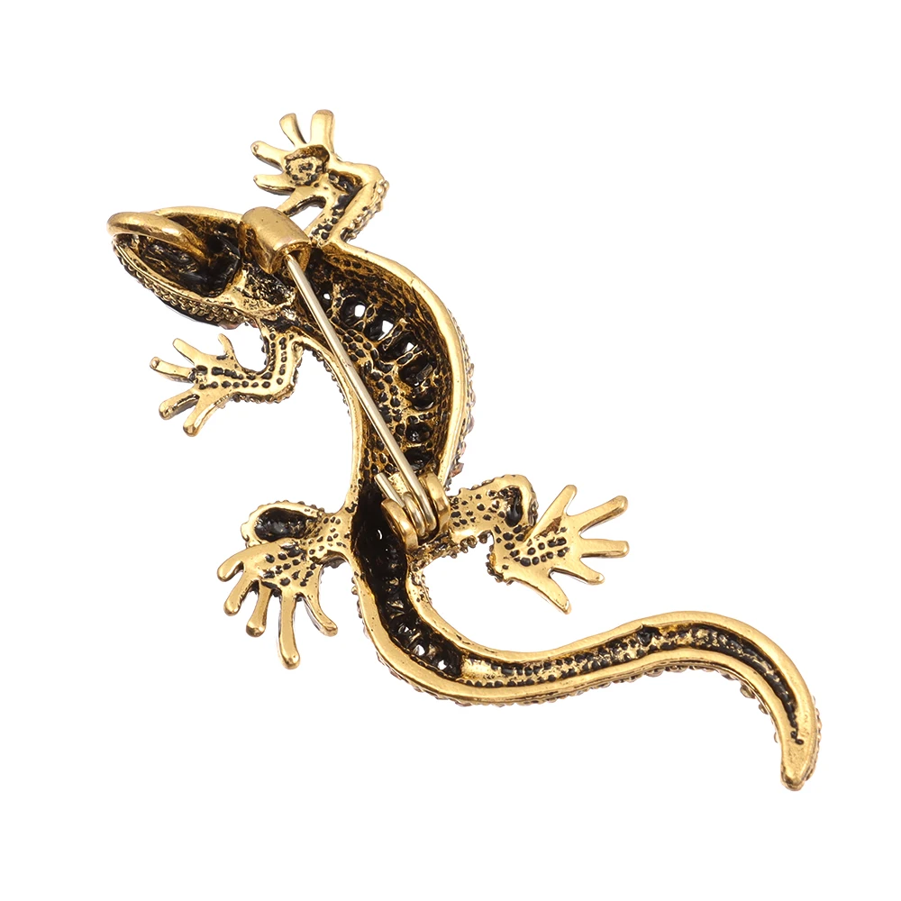 Spilla Lucertola Con Strass Trsince – Vintage Anni '80, Donna, Gioielli Animalier - Foto 6