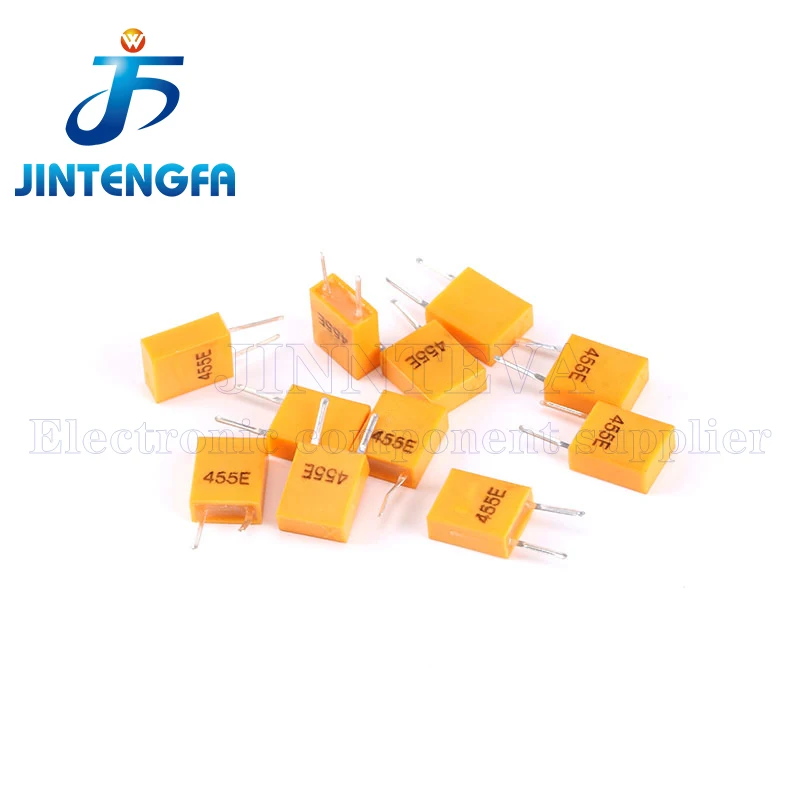 10PCS CRB455E 2Pin 455E 455KHZ Ceramic crystals TV remote control crystal Crystal Oscillator DIP CRB 455E ZTB455E CZB455E