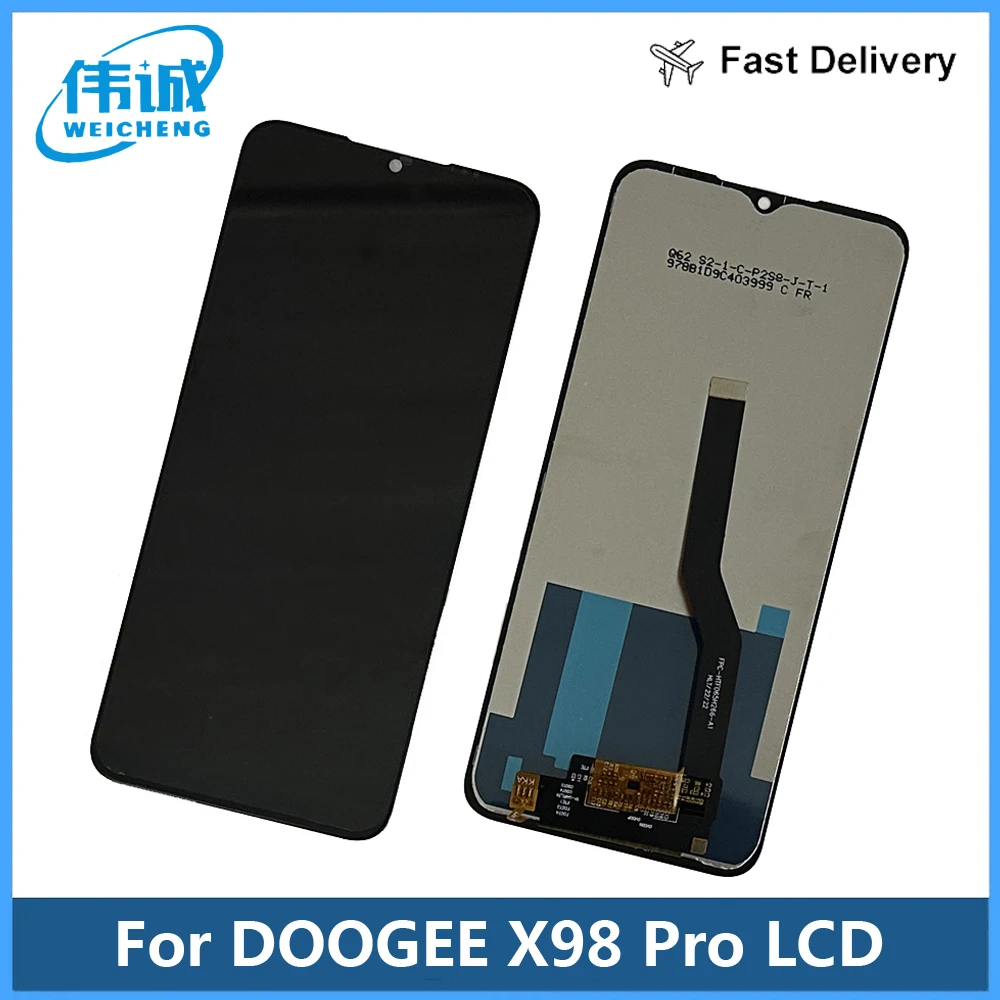 

6,52 дюймовый ЖК-дисплей DOOGEE X98 Pro, цифровой дигитайзер в сборе + сенсорный экран Для DOOGEE X98 Pro X98Pro, ЖК-дисплей для сотового телефона