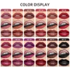 QIBEST Matte Liquid Lipstick&Lip Liner&Lip Gloss 3Pcs Sets Long Lasting Non-stick Cup Red Black Purple Lip Tint Cosmetics Kits 3