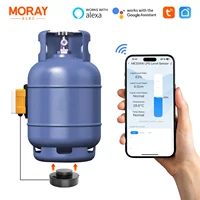 Moray ME204W Tuya Smartlife APP WiFi Mobile APP Wifi เซ็นเซอร์ระดับแก๊สสําหรับ LPG ถังแก๊สตัวบ่งชี้ระดับ 1