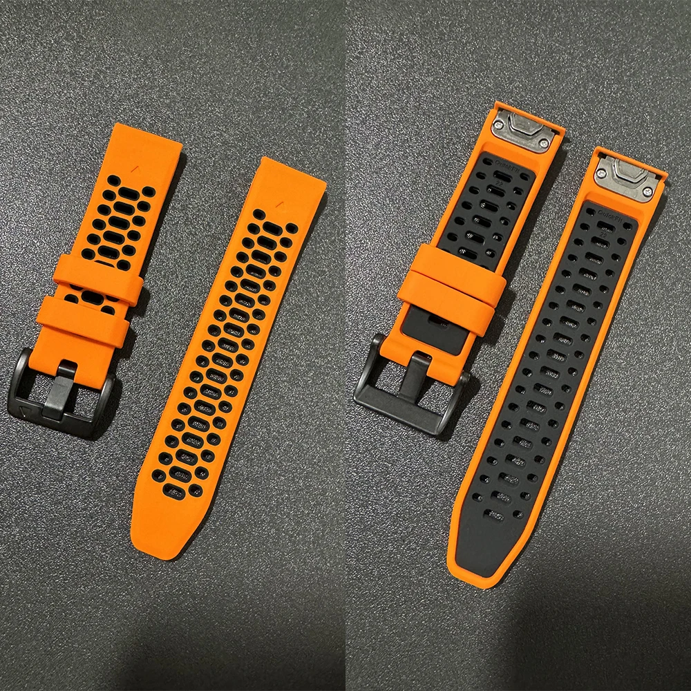 Premium QuickFit Sport Silicone Strap - 22mm/26mm Bracelet Watchband