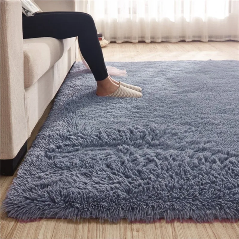 Lellen Hairy Plush Floor Mat for Children Bedroom Living Room Kids Baby Room Nursery Playroom floor mat