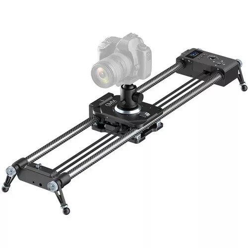 GVM WS-2D 2 Axis 32 inch Silence Motozied Video Carbon Fiber Motorized Camera Slider APP Wireless Control Remote Track Rail