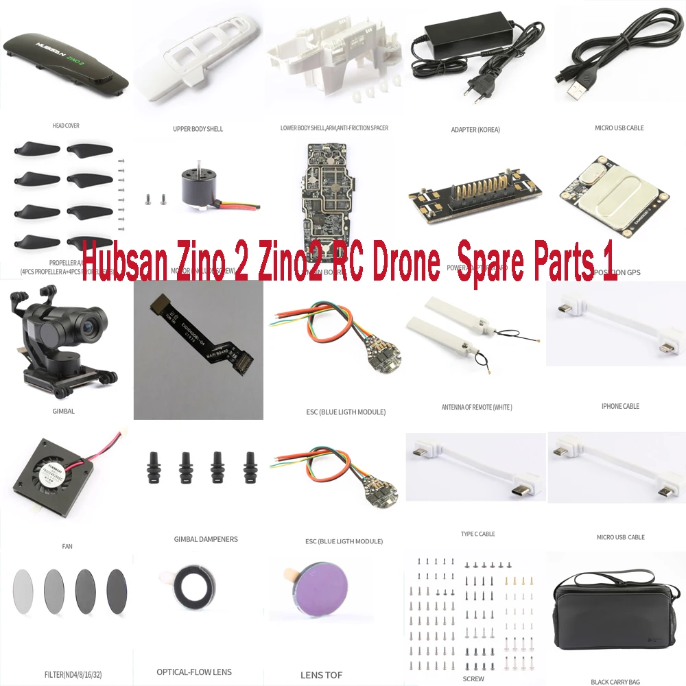 Télécommande Drone Hubsan Zino 200 - Pièce Détachée Compatible