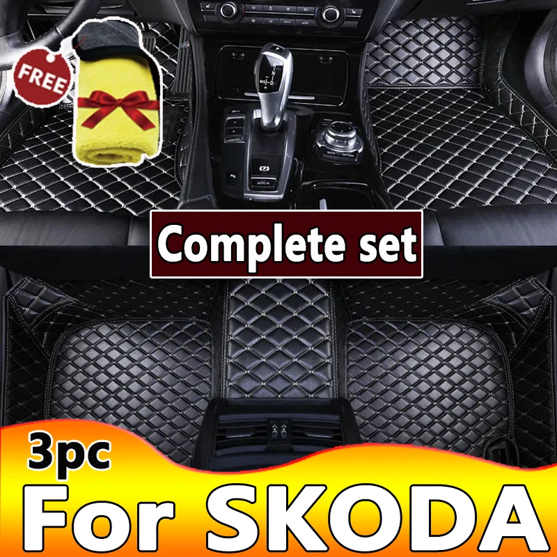 

Car Floor Mats For SKODA Superb Fabia Octavia Octavia A5 Octavia Wagon A7 Rapid Yeti Combi Kodiaq SCALA Car Accessories