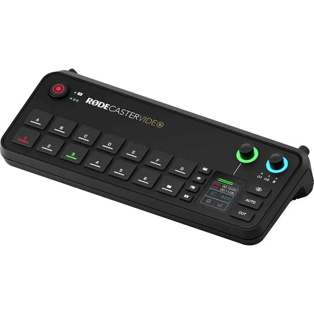 RODE Caster Video 4 x HDMI & 2 x USB-C Inputs New All-in-One Production Console Switcher with Integrated Audio Mixer&middot;