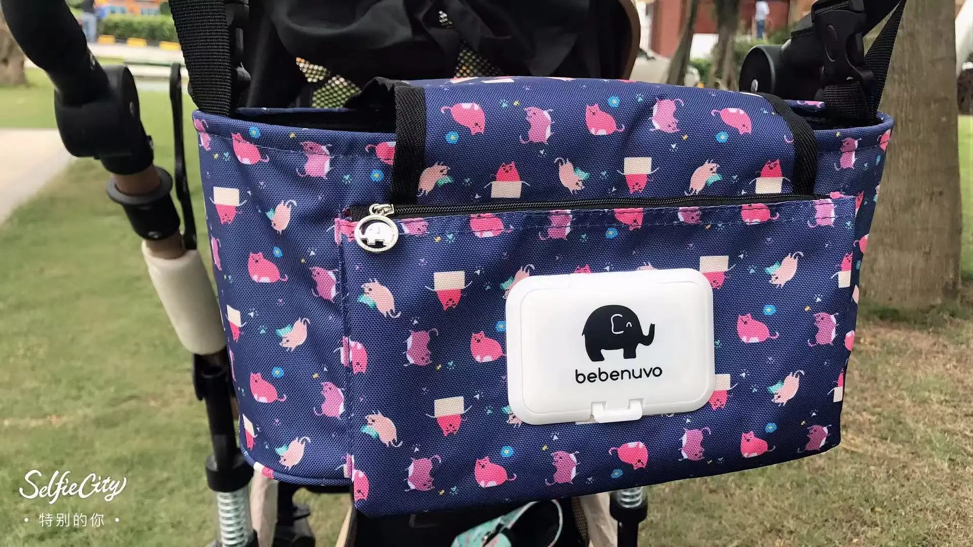 Diaper bag Cartoon Baby Stroller Organizer Nappy Diaper Bags Carriage Buggy Pram Cart Basket Hook Stroller Accessories Baby Strollers vintage Baby Strollers