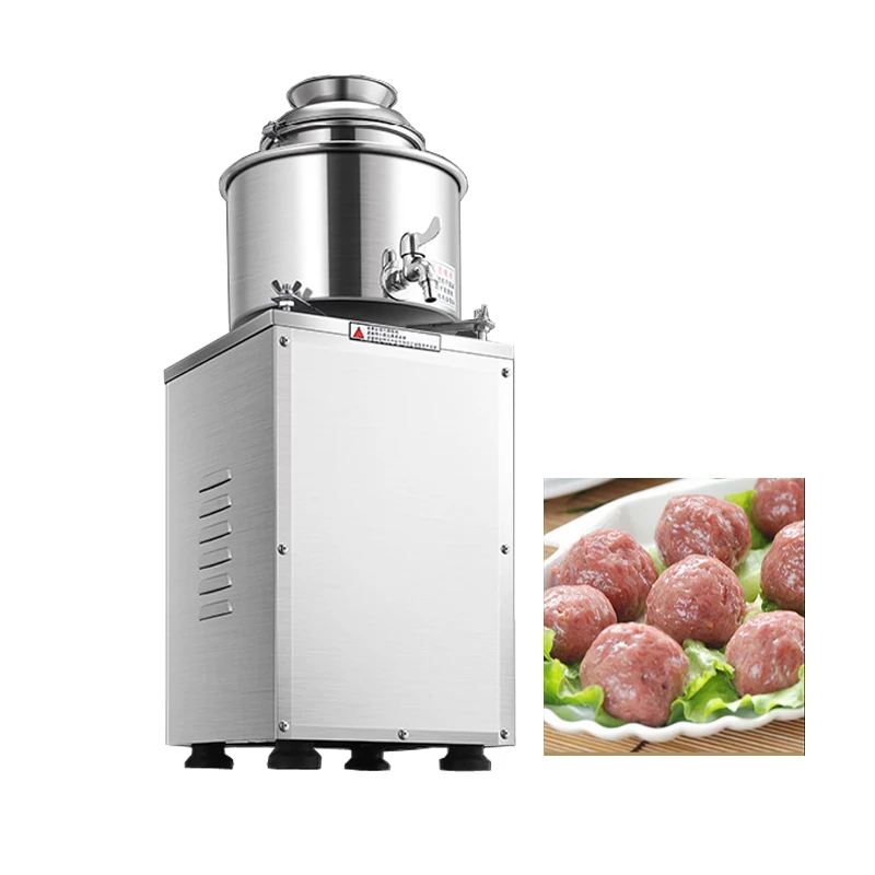 Meat Grinder With Blender High Speed Meatball Beater Pulping Machine Food Chopper for Meatball Making cheap manual meat grinder mini meat mincer machine for sale