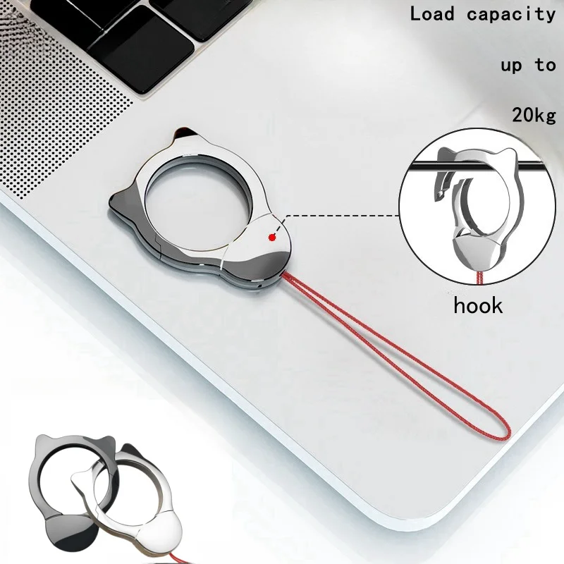 Universal Phone and Tablet Lanyard with Metal Ring Holder and Hooks