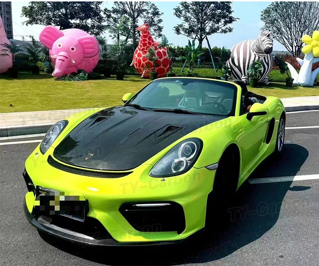 Spoiler Anteriore Per Porsche Boxster 986 - Paraurti In ABS Per Modifiche Auto, Nero