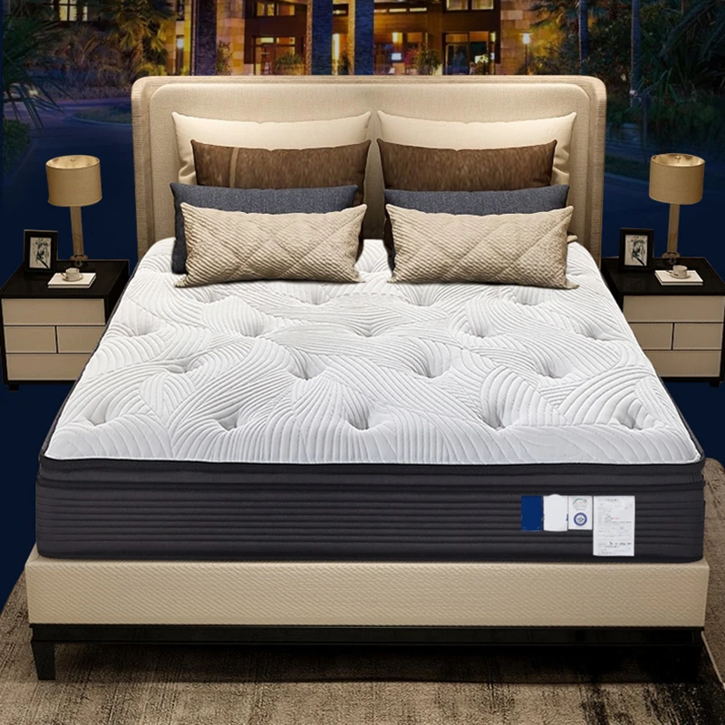 Description Picture 2 of item10 Inch Mattress 120x200 Full Size For Sale Responsive Memory Foam Hybrid Innerspring Mattress