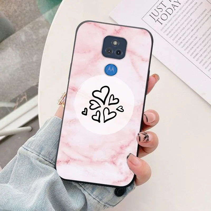 Sleek Silicone Protective Case for Motorola G Play 2021 - Fashionable TPU Back Cover Bumper