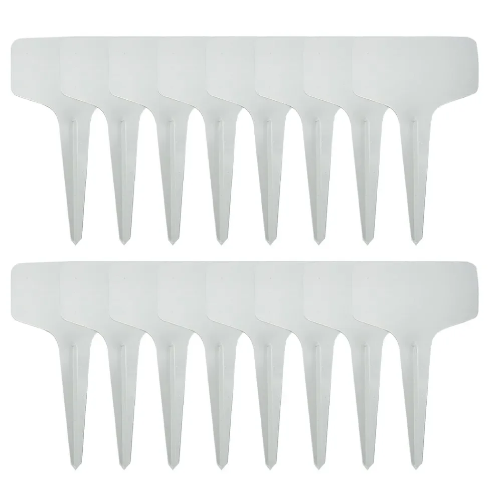 

100PCS Plant Tag T-type Plastic Labels Nursery Garden Flower Classification Sorting Sign Tag Mark Garden Decoration Ornaments