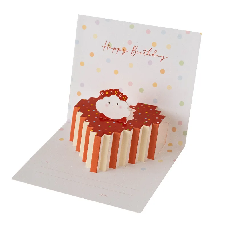 Pop Up Birthday Cake Template Printable