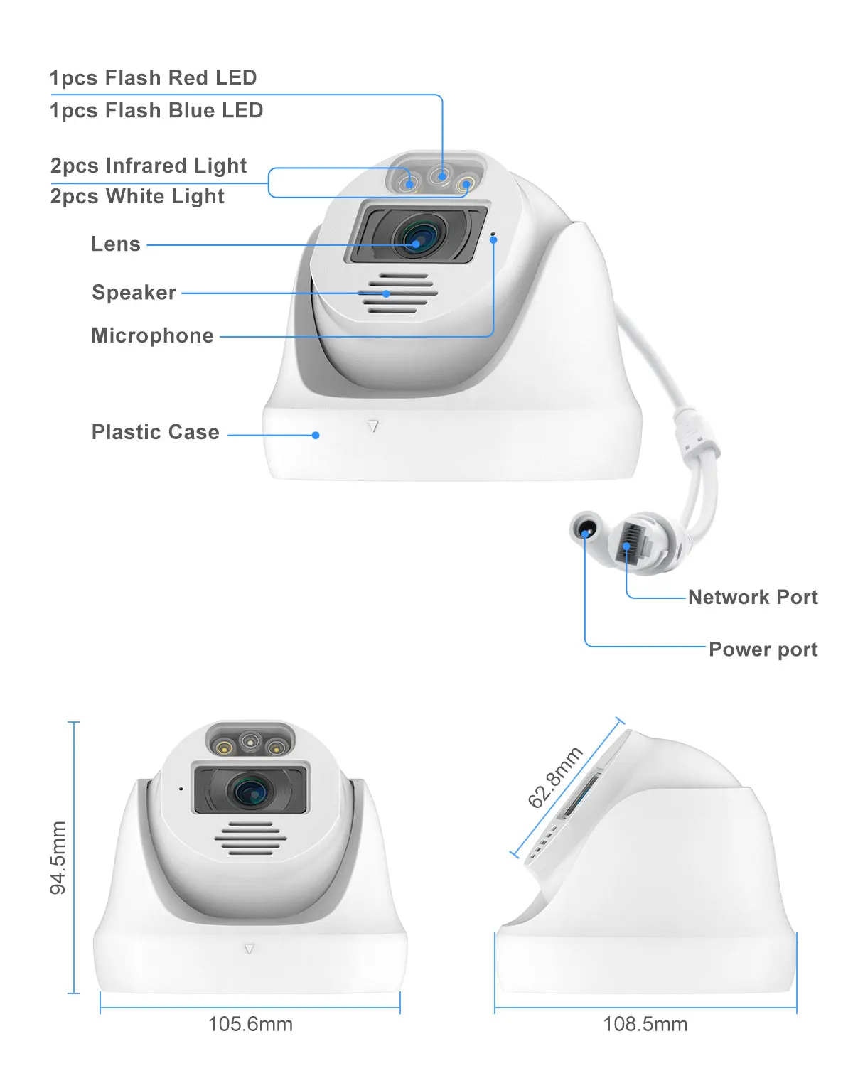 Рисунок 6 - Купольная система видеонаблюдения MISECU