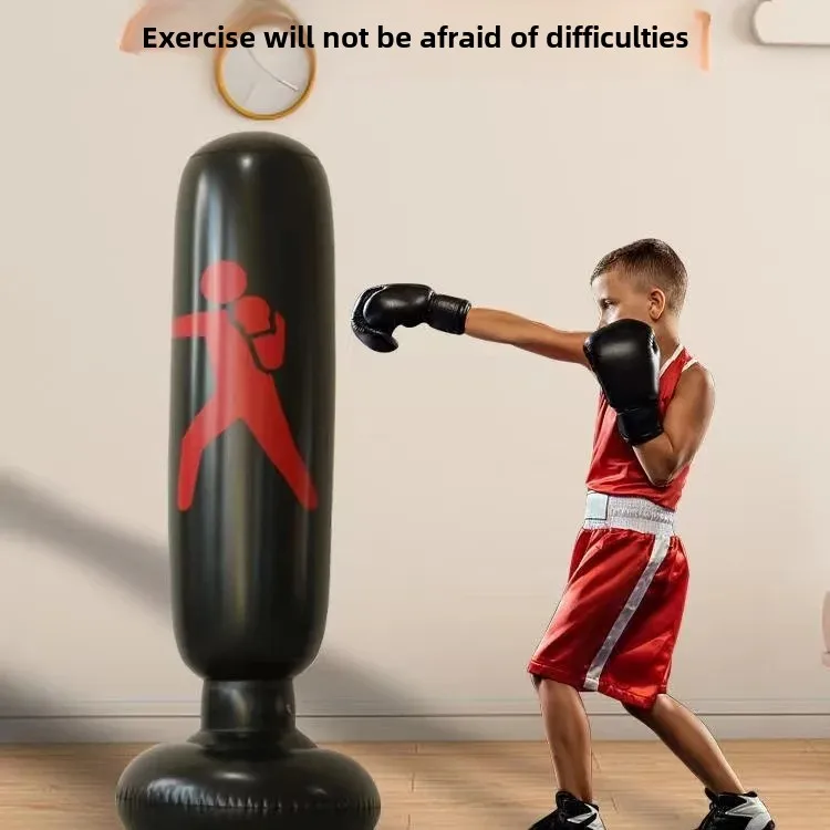 Inflatable Children's Indoor Entertainment Fitness Boxing Post Toy Unstable Toy from Mainland China Sport And Entertainment