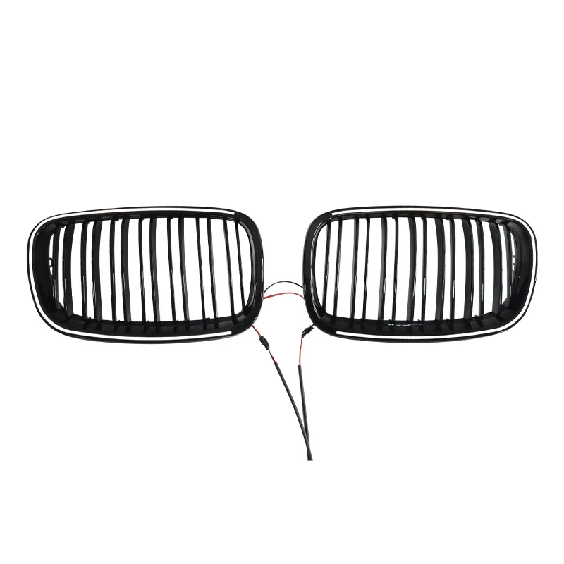 Car Racing Grill LED Illuminated Grille X5 E70 X6 E71 2007-2013 Dual-line Repla