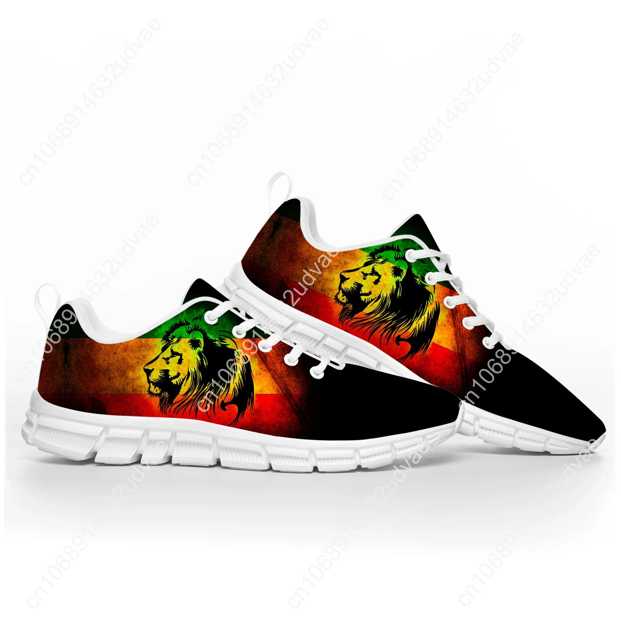 Reggae Rastafarian Rasta Rastafari Lion Of Judah Sports Shoes Mens Womens Teenager Kids Children Sneakers Casual Custom Shoes