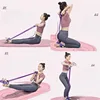 21 Fitness Resistance Bands 4 Tube Pedal Ankle Puller Exercise Stretching for Arm and Leg Workouts Ab Training Auxiliary Device 5