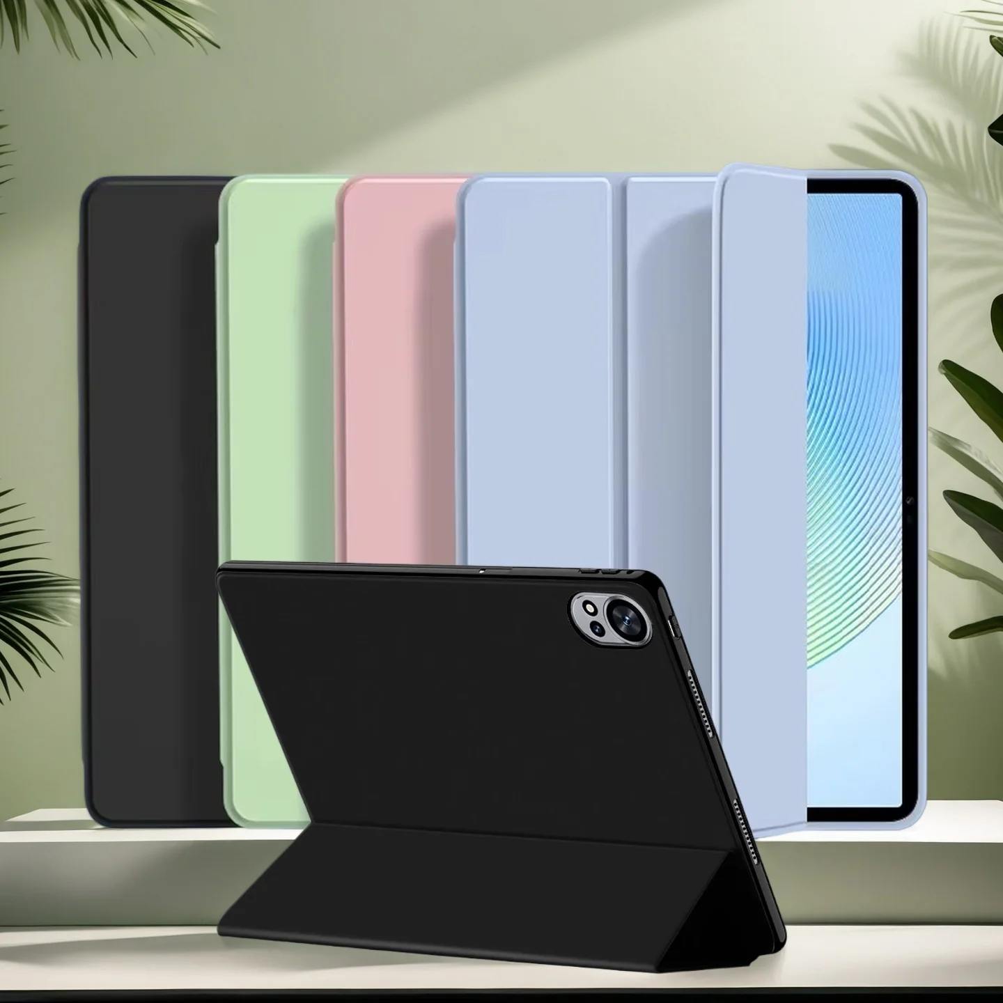Premium Leather Folio Smart Tablet Case - 11.5 Inch