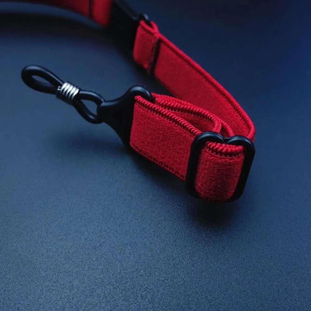 Rutschfestes, festes Lanyard, elastisches Brillenband, abnehmbares Brillenzubehör, Brillenbandhalter, verstellbar, universell – Detail 2