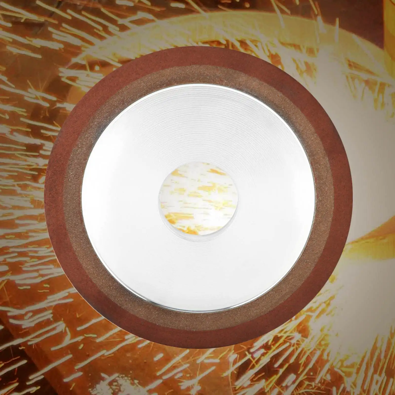 Grinding Wheel Resin Grinding Wheel Abrasive for Alloy Blade Tungsten Steel 125*10*32*8mm Abrasive