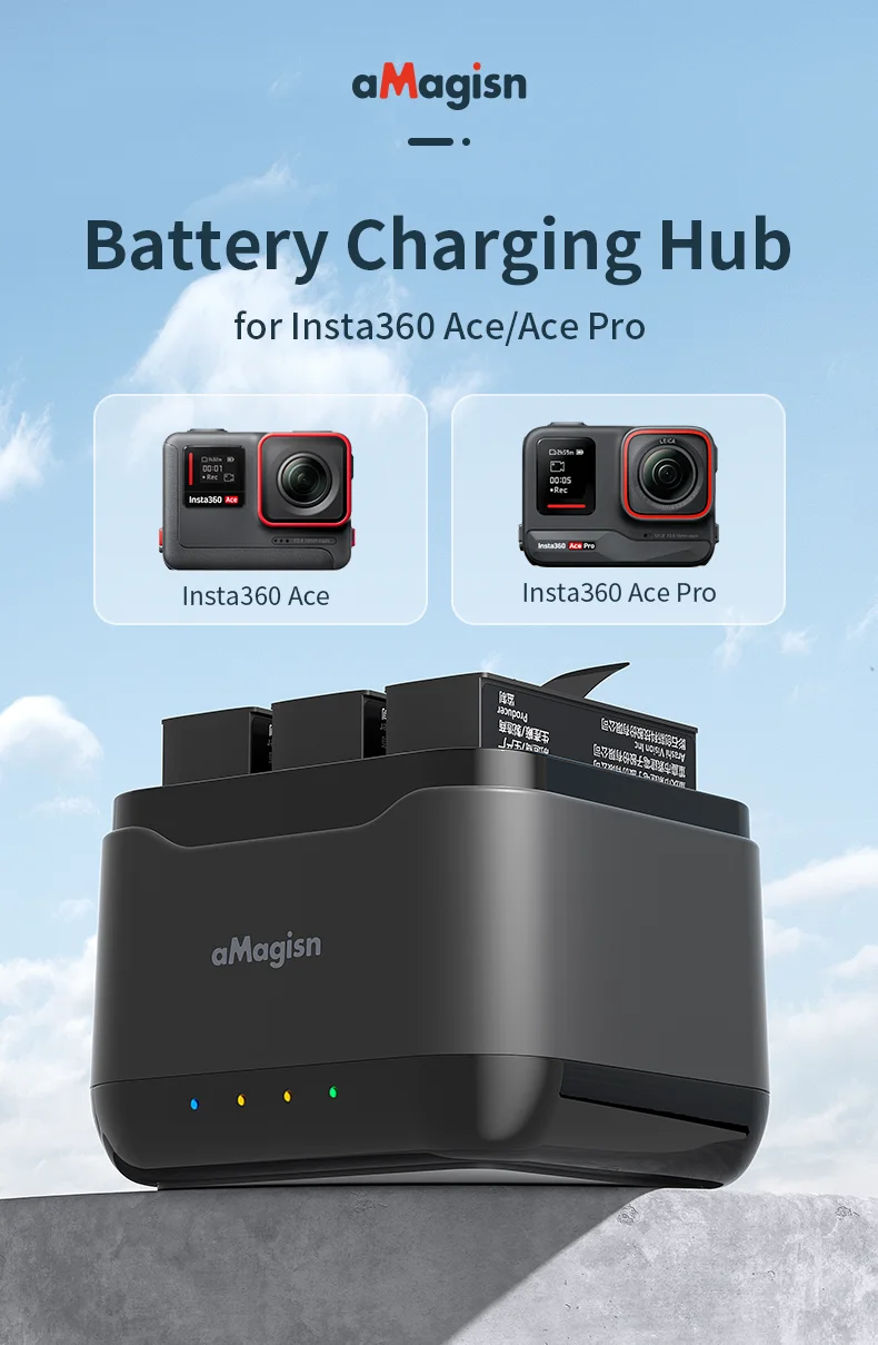 insta360 Ace/AcePro 急速充電ハブ Insta360 急速充電ハブAce Pro 2Ace ProAce