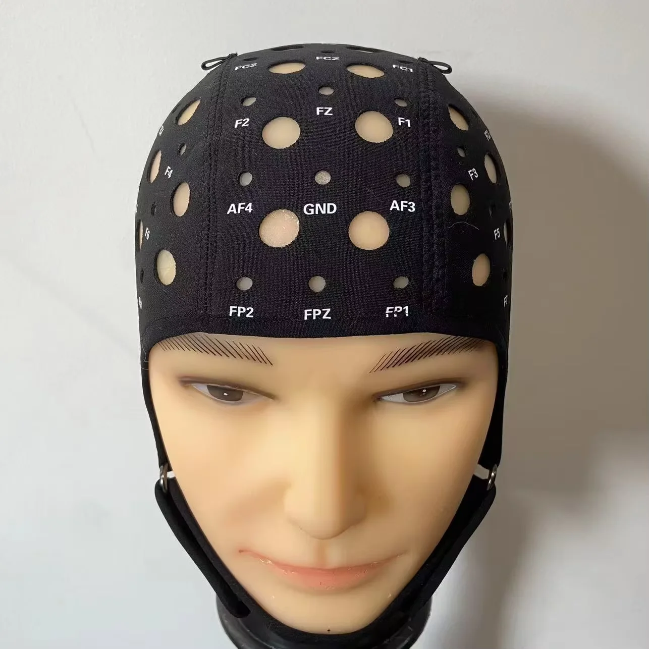 Electrode Cap Rubber Sandwich Thickened 64-lead EEG Machine Electrode ...
