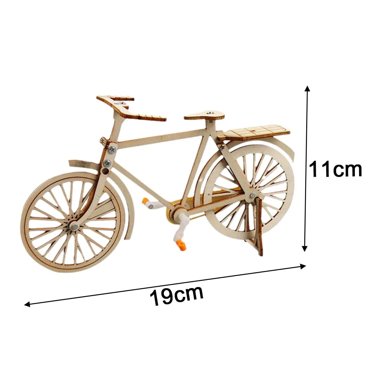 Small Bicycle Model Kits Technology Small Production Educational Toy DIY Multifunction DIY Assembly Educational for Children