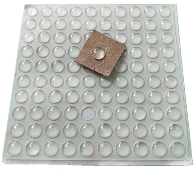 실리콘 10000개 캐비닛 도어 범퍼 8*2.5mm 원형 자가 접착식 블랙 투명 찬장 도어 서랍 범퍼 (주방 캐비닛용)