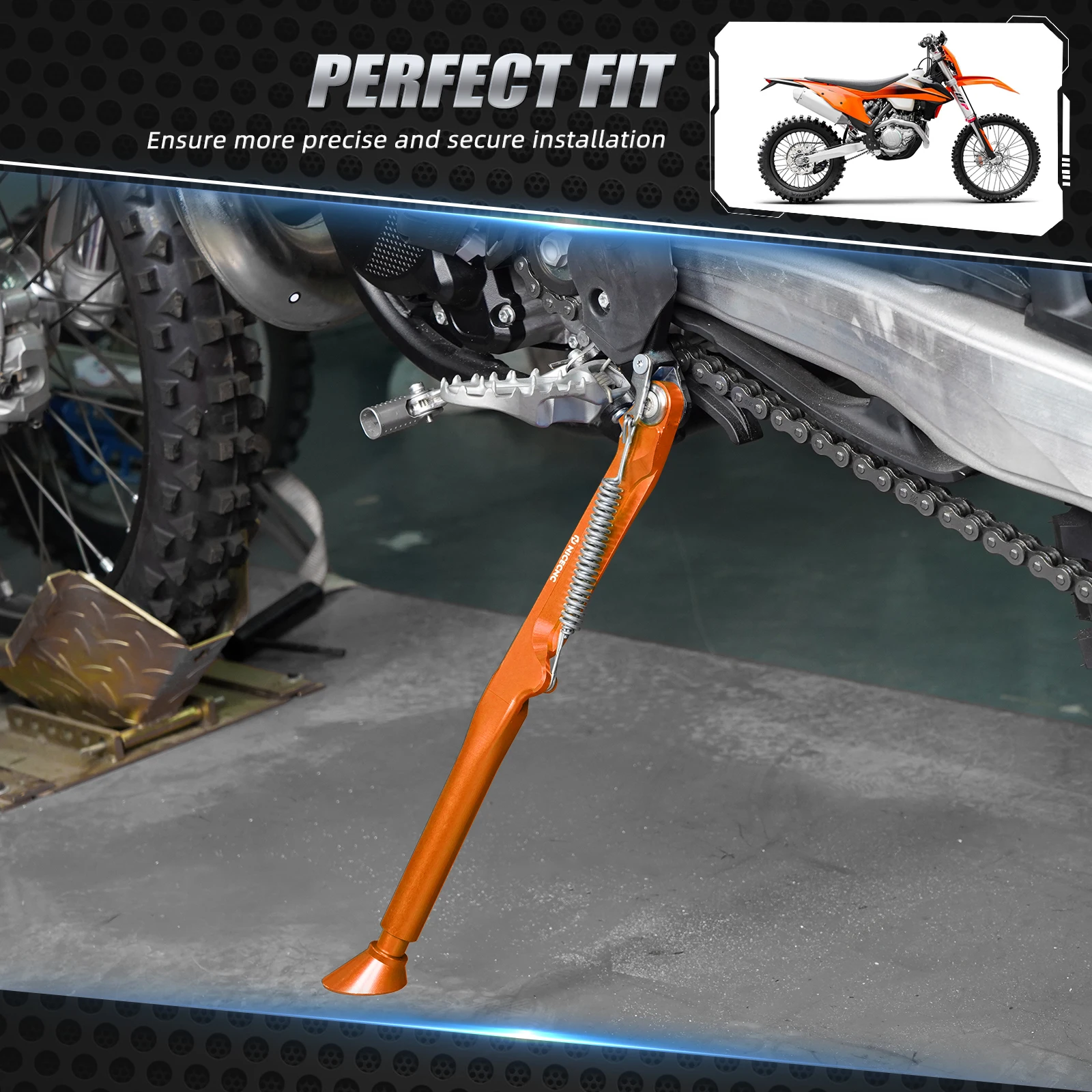 Für 2025 KTM SX 125 SX-F 450 XC SX 125 150 250 300 XC-F SXF 450 350 250 Tieferlegungsgestänge 1′′ 1,5" verstellbarer Ständer-Kit – Detail 23