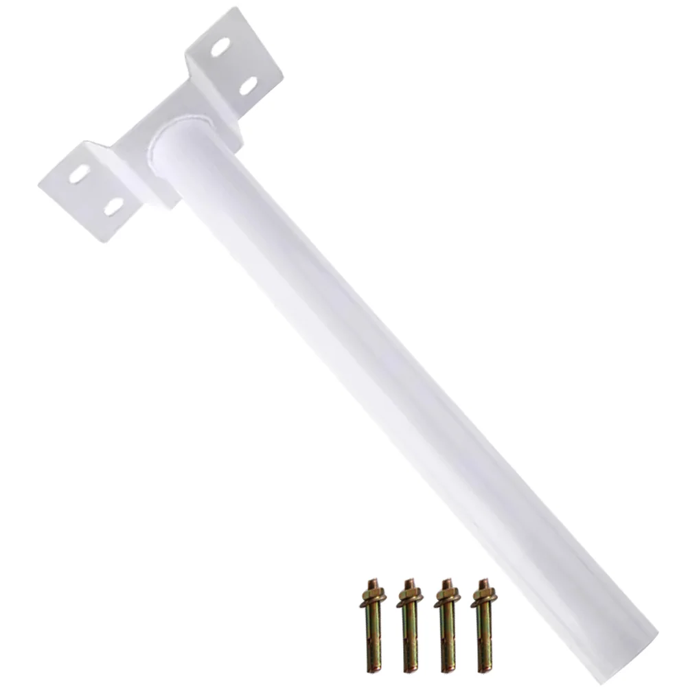 Metal Light Fixing Pole Solar Street Bracket Fixture Mounting Brackets for Lamp Outdoor Fixtures Wall