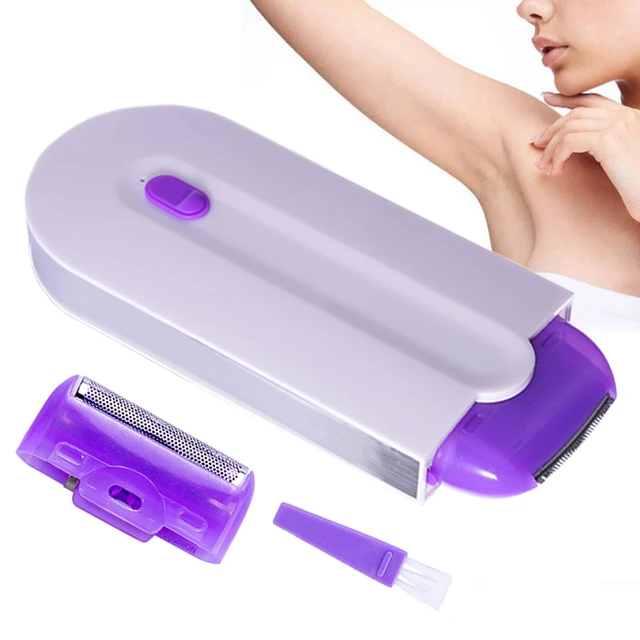 Depiladora eléctrica recargable potente para mujer, máquina de depilación  Facial, piernas, cuerpo, Bikini - AliExpress