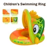 Baby Swimming Pool Float Infant Inflatable Floating Ring Kids Accessories Sunshade Baby And Mother Swim Trainer Toy Kids 1-6Y 3